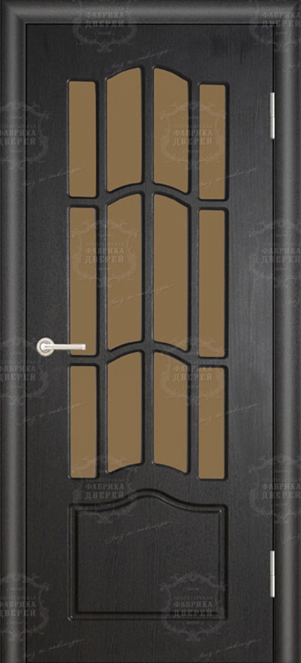 Чебоксарские двери ЧФД Ампир стекло бронзовое