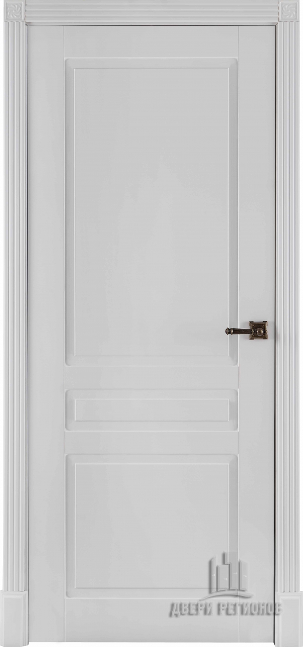 Дверь ПРАГА белая эмаль