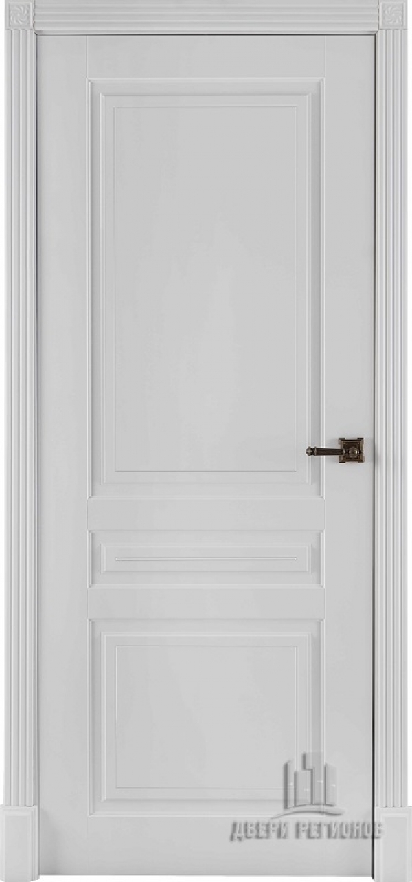Межкомнатная дверь Турин белая эмаль