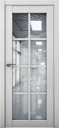 Дверь COBALT 22 серый Манхэттен стекло рефлект