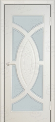Чебоксарские двери ЧФД Камея стекло белое