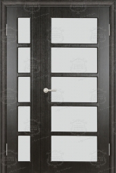 Чебоксарские двери ЧФД М17 стекло распашная