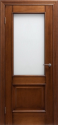 Дверь Портэ Виста Флоренция Классик светлый мед стекло гравировка