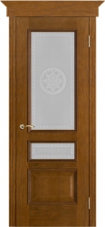 Дверь Вист Вена античный дуб (тон 14) стекло вена версачи