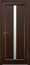 Двери Матадор Атик 1 венге, стекло белое матовое химического травления