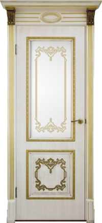 Чебоксарские двери ЮККА Верокко с патиной стекло
